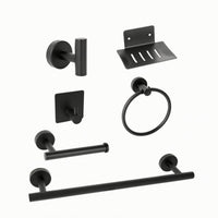 6 Pieces Bathroom Accessory Set Rust-Resistant Bathroom Hardware Set