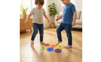 24 Pieces Numbered Carpet Markers Educational Carpet Markers with Numbers Colorful for Teachers, Preschoolers, Classroom, Preschool, Playroom