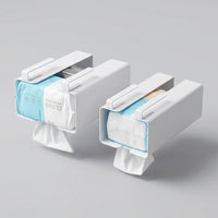 Cabinet Under-Mount Paper Towel Holder, Adjustable Hanging Rack for Kitchen Cupboard, No-Drill Dispensing Roll Versatile for Wet Wipes &
