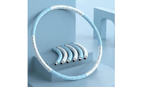 Adjustable Exercise Hoop Gift Idea Detachable Exercise Hoop Double-Layer Padding for Flexibility Training Practice
