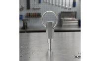 Quick-Release Pull Loop Pin Compact Spring Plunger with Pull Loop Locking Spring Plunger Pin Heavy-Duty for Machinists