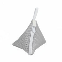 Zipper Closure Mesh Laundry Bag Long-Lasting and Reusable Delicates Wash Bag Travel Friendly Zippered Wash Pouch Hanging Loop for Dorm Room