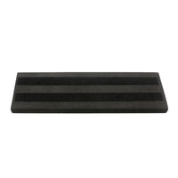 Molded Guitar Pedalboard Lightweight Foam Pedalboard Textured Finish Portable Guitar Pedal Board Recessed Channels