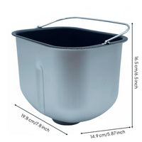 Bread Machine Kneading Bucket Food Grade Bread Maker Insert Simple to Clean