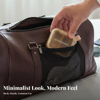 Multi-Compartment Box Portable Medication Container Compact for Gym, Patients