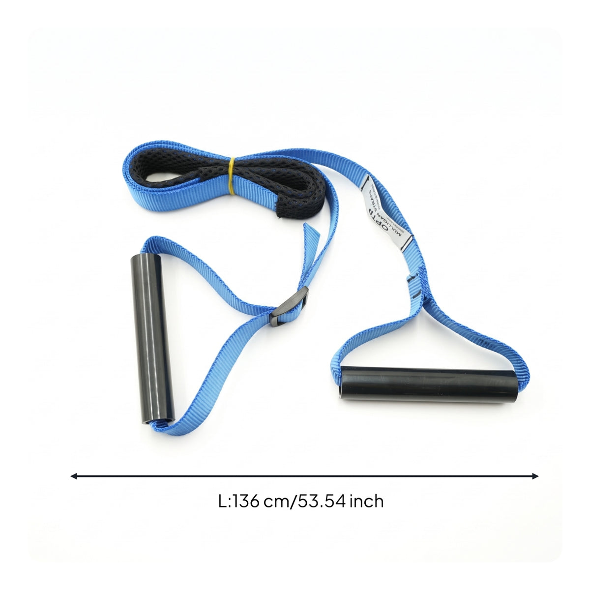 Padded Traction Strap Reinforced Stitching Body Stretch Strap Looped Stretching Harness Strapping