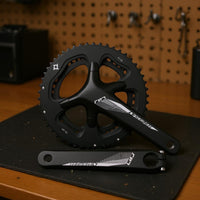 7075 Aluminum Alloy Road Bike Crankset 53/39T Integrated Crankset 2x11-Speed Chainset 110 Mm BCD