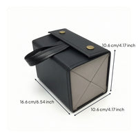 Foldable Glasses Organizer Portable Eyewear Organizer Travel-Friendly Sunglass Holder Compact for Travelers