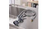 Corrugated Shower Hose Assembly with Spray Head Flexible Replacement Shower Hose High Flexibility for Bathroom