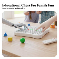 Multiple Activities Included 9 in 1 Electronic Game Board Two-Player Mode AI Smart Chessboard Voice Prompts for Family, Beginners, Party