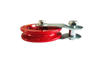 Compact Pulley with Mounting Arm Galvanized Greenhouse Line Pulley Long-Lasting Versatile for Farmers