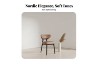 Modern Design Upholstered Side Chair Fully Assembled Indoor Seating Ergonomic Backrest Household Furniture Sturdy & Stable for Homeowners, Restaurant Owners, Interior Decorators, Dining Room, Kitchen, Reception Area, Home Office