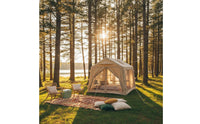 Spacious Interior Quick Setup Air Tent Waterproof Inflatable Camping Tent 4-8 Person Capacity House Design Outdoor Shelter Windproof for Families, Groups, Festivals, Backyard