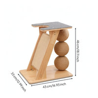 Cat Climbing Frame Indoor Cat Scratching Tree with Play Toys Multifunctional for Cats, Kittens