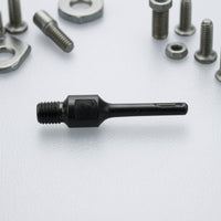 Threaded Conversion Shaft Interchangeable Power Tool Adapter Shaft Insert Shank Adapter Black Portable