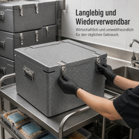 Food Grade EPP Insulated Cooler Box for Outdoor Catering and Cold Chain Transport