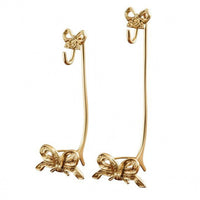Hook Cup Stand Bow-Shaped Cup and Saucer Stand Decorative Household Decor
