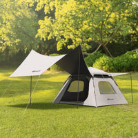 Quick Setup Automatic Tent Ventilated Cabin Tent Spacious Waterproof for Park