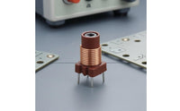 10 Pieces Center Adjustable Ferrite Inductor Copper Wire Square Base Inductor for Circuit Mounting