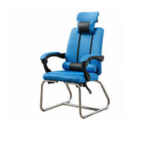 170-Degree Recline Reclining Office Chair with Footrest Ergonomic Design Highspine Reclining Chair with Footrest Adjustable neck restrest Seating Furniture effortless Rolling casters for Students, Gaming
