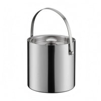 Double-Layer Ice Bucket Easy to Clean Stainless Steel Ice Bucket Large Capacity Drinkware for Home Bar, Party
