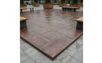 Decorative Concrete Mold Outdoor Use Imprint Flooring Stencil Textured Stone Pattern Stamp