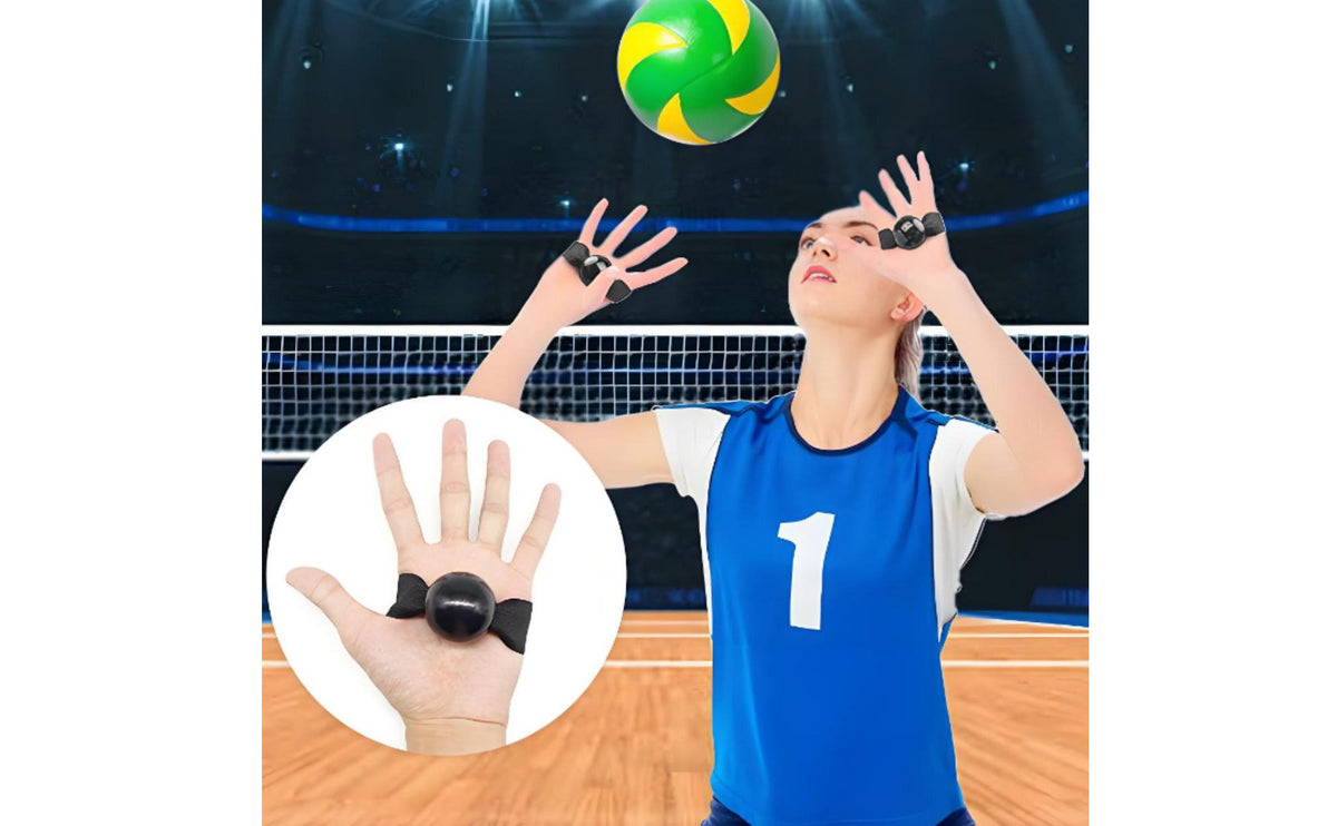 2 Pieces Easy to Use Volleyball Spike Coach Portable Hand Position Corrector Long-Lasting Serving Practice Equipment Lightweight for Beginners, Young Players