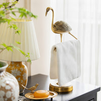 hoist Towel Stand Freestanding Countertop Towel Rack Decorative Hardware for Vanity