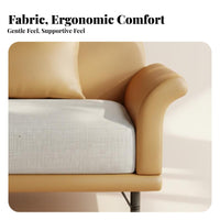 Modern Design Curved Lounger Luxury Feel Curved Daybed Statement Piece Chaise Lounge Ergonomic Shape for Homeowners, Interior Designers, Readers, Hotel Lobby, Bedroom, perusing alcove, Home Office