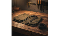 Multi-Compartment Fanny Pack Lightweight Multi-Compartment Waist Apron Wear-Resistant Utility Organizer Belt for Journeyers, Photographers, Travel