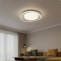 Full Spectrum Smart Flush Mount Light Eye-Friendly Slim LED Ceiling Light Minimalist Smart Ceiling Lamp
