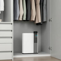 Compact Home Dehumidifier Portable Dehumidifier with Water Tank Lightweight Appliance Automatic Shut-off for Bedroom, Dorm Room, Wardrobe