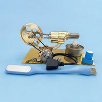 Thermal Engine Model Visible Linkages Educational Display Model Heat-Powered Science Toy