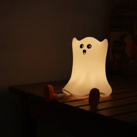 Cute ghosts Night ghosts Lamp Night Light Charming Rechargeable Lamp with for Children
