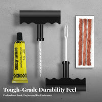 Tubeless Tire Repair Strip Inserterger Tool Emergency Repair Tire Repair Strip Inserter Kit Portable Automotive Accessory for Automobile Owners