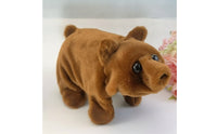 Electric Stuffed Bear Vivid Toy with Movements Walking Stuffed Toy Soft Stuffed Animal Animated for Children, Desktop, Playroom