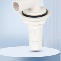 Marine Valve with 90-Degree Elbow Easy-to-Install Hardware for Boat Owners, Live Well