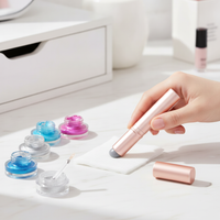 Gradient Blooming Blush Silicone Pen for Mirror Powder Nail Art