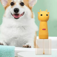 Pet Shampoo Latherer Smart Foaming Cat Dog Bath Latherer Easy to Use Deer Foam Dispenser