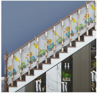 2 M Anti-Theft Balcony Protective Barrier Mesh Long-Lasting Stair Protective Barrier Mesh Tear-Resistant for Stairs