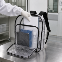Anti-Static PVC Cleanroom Backpack for Tools and Equipment