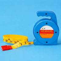 Retractable Tape Measure Printed Markings Tool Compact Size