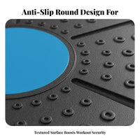 Wooden Balance Board Versatile Wooden Wobble Board Central Training Stability Disc Space-Saving Fitness Equipment High Weight