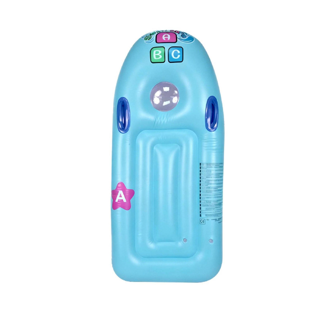 Carry Handles Inflatable Water Buoy Anti-Leak Valve Kids Swim Buoy Welded Seam for Children