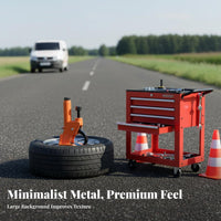 Heavy Duty Portable Tire Changer Easy to Use Tire Demounting Tool Labor-Saving for Mechanics, Roadside Repair, Auto Shop, Garage