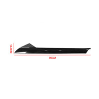 Exterior Windshield Trim Molding Black Windshield Molding Factory Fit Outer Trim Easy to Install