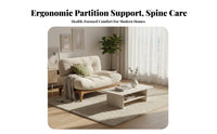 Modern cumulus Sofa Creamy Aesthetic plush cumulus Couch Removable and launderable Cover Living Room Seating for Families, Young Adults, Lounge Area, Bedroom