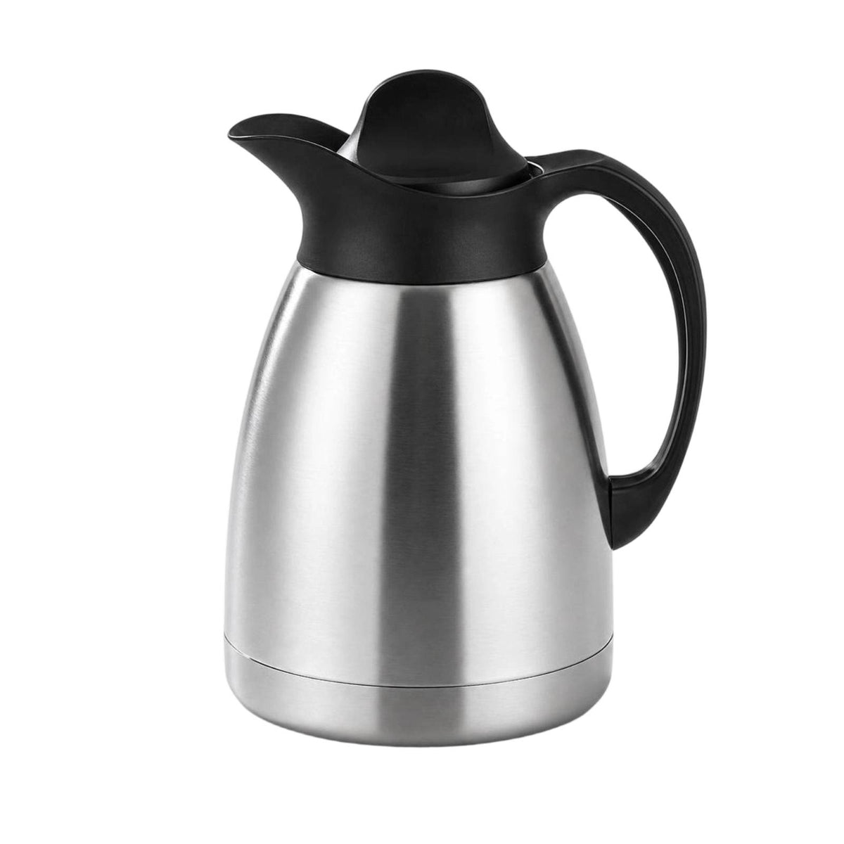 Stainless Steel Insulated Kettle Brushed Kettle with Antianti-Spill Spout Leakproof Thermal Carafe Sturdy for Office