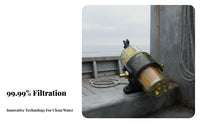 10 Micron Filtration Outboard Engine Fuel Water Separator Transparent Collection Bowl UF-10K Long-Lasting Construction Boat Engine Water Separator Easy Installation for Boaters, DIY Enthusiasts, Yachts, Boats