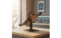 Wall Mount with Articulated Arm Rotating Anti-Theft Stand with Clamp Heavy-Duty for Retail Stores, Reception Counters